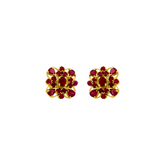 22K Gold Regal Radiance Earrings