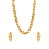 22K Gold Necklace & Earrings Set