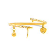 22K Gold Baby Bangle Bracelet