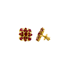 22K Gold Regal Radiance Earrings