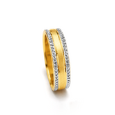 22K Gold Celeste Wedding Band