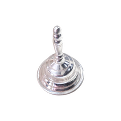 Silver Handheld Bell