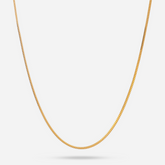 22K Gold Franco Foxtail Chain - 14"