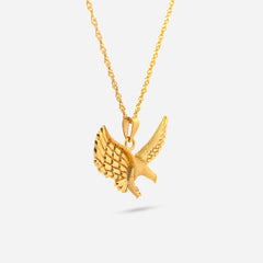 22K Gold Eagle Pendant