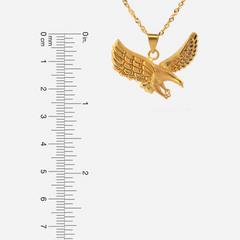 22K Gold Eagle Pendant