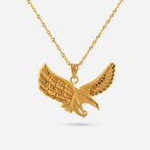 22K Gold Eagle Pendant