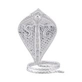 Silver Naga Serpent Idol