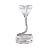 Silver Cobra Snake Idol