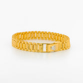 22K Gold Crown Bracelet 6"
