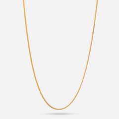 22K Gold Franco Foxtail Chain - 16"