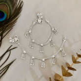 Silver Baby Anklets