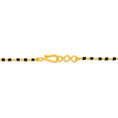 22K Gold Radiant Peacock-Inspired Mangalsutra Necklace