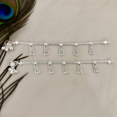 Silver Baby Anklets