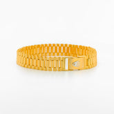 22K Gold Crown Mens Bracelet