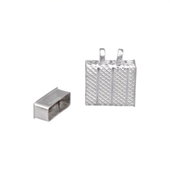 Silver Rectanglar Tabej Pendant