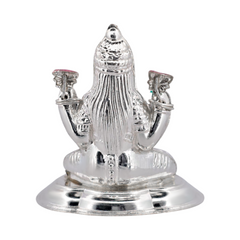 Silver Lakshmi Idol
