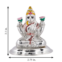 Silver Lakshmi Idol
