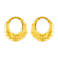 22K Gold Reversible Nattiyan Earrings