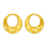 22K Gold Reversible Nattiyan Earrings