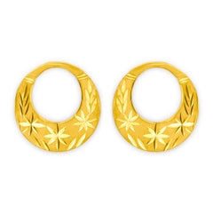 22K Gold Reversible Nattiyan Earrings