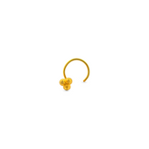 22K Gold Tri-Dot Nose Pin