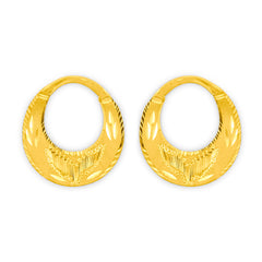 22K Gold Reversible Nattiyan Earrings