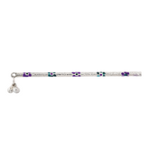 Silver Floral Flute