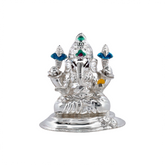Silver Ganesha Idol