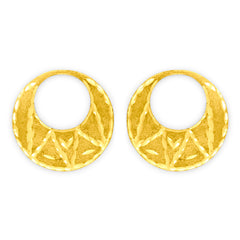 22K Gold Reversible Nattiyan Earrings