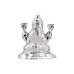 Silver Lakshmi Idol