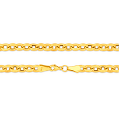 22K Gold Classic Link Chain - 18"