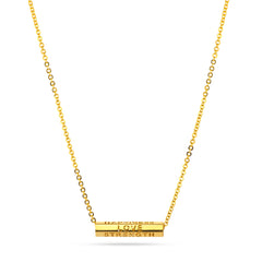 22K Gold Rotating Charm Necklace