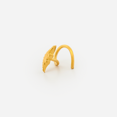 22K Gold Minimal Charm Nose Pin