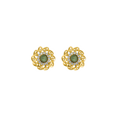 22K Gold Celestial Earrings