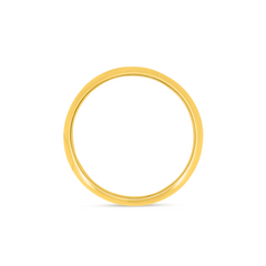 22K Gold Sleek Ring
