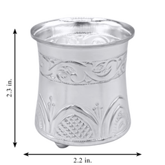 Silver Engraved Panchpatra