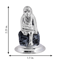Silver Sai Baba Idol