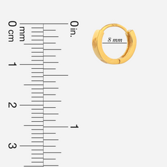 22K Gold Clip-On Earrings