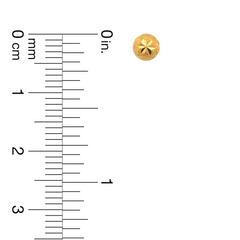 22K Gold StarDust Earrings