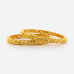 22K Gold Traditional Bangles