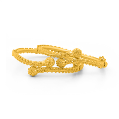 22K Gold Baby Exquisite Bangles