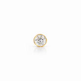 22K Gold CZ Earring