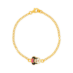 22K Gold Charm Baby Bracelet