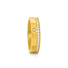 22K Gold Band Ring