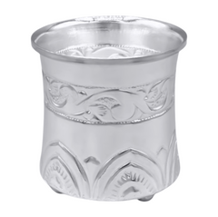 Silver Engraved Panchpatra