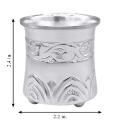 Silver Engraved Panchpatra