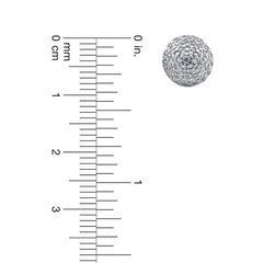 22K Gold Textured Earrings