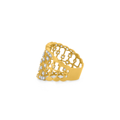 22K Gold Regal Ring