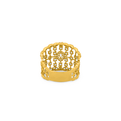 22K Gold Regal Ring