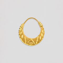 22K Gold Men's Nattiyan Earring